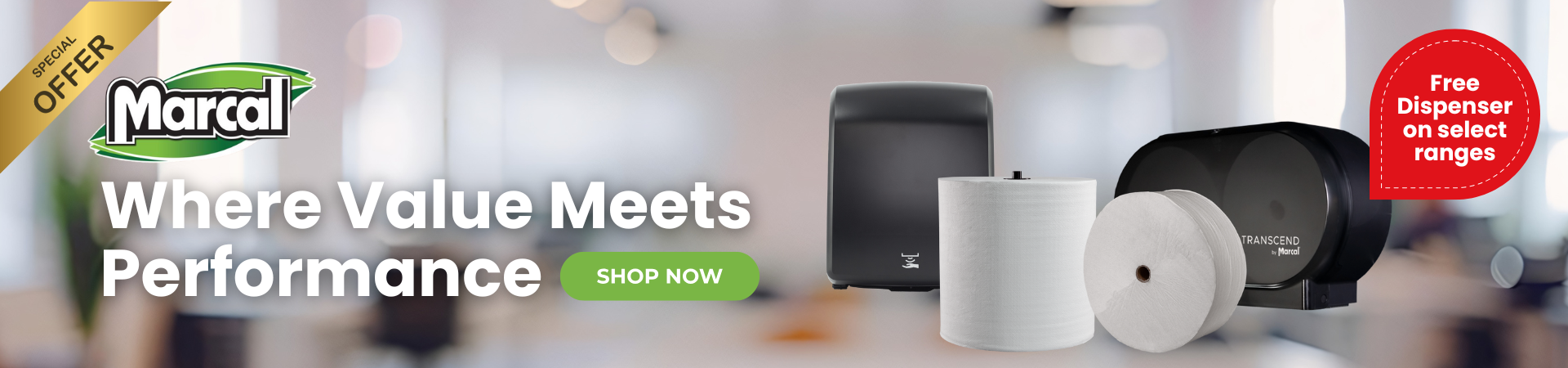 Marcal Products Banner